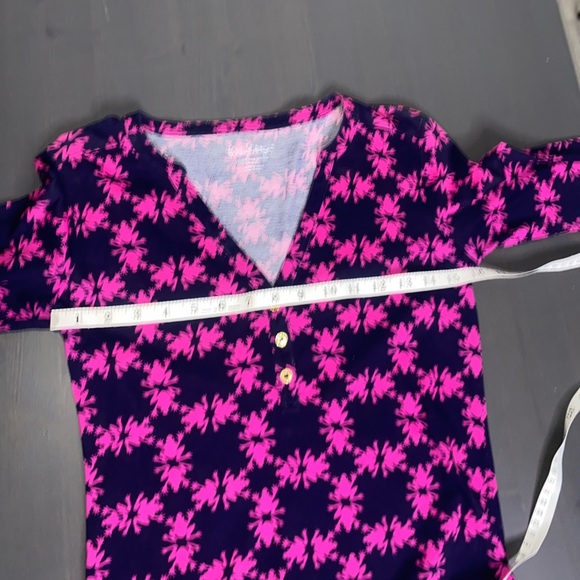 Lilly Pulitzer Janelle top in Get Hoppy - Picture 6 of 6